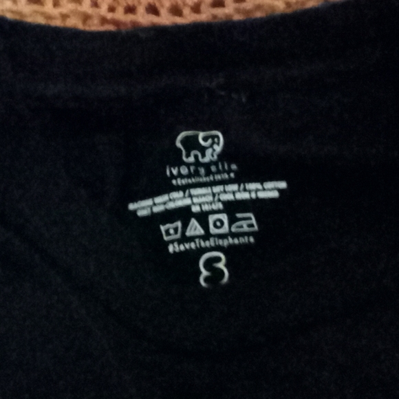 Womens Ivory Ella long sleeve tee - Picture 3 of 3